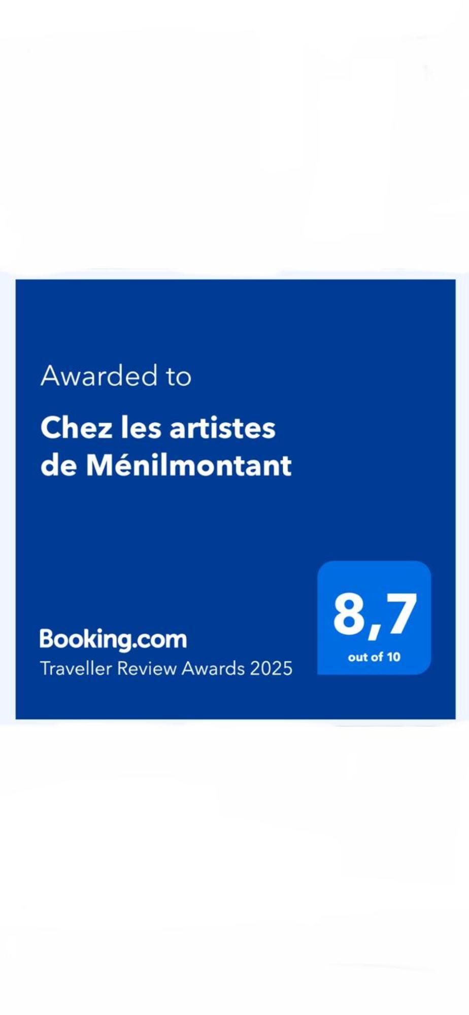 Апартаменти Chez Les Artistes De Menilmontant Париж Екстер'єр фото